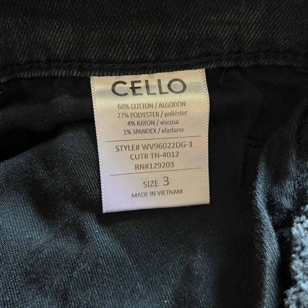CELLO Dark Wash Denim Pants - Picture 6 of 7